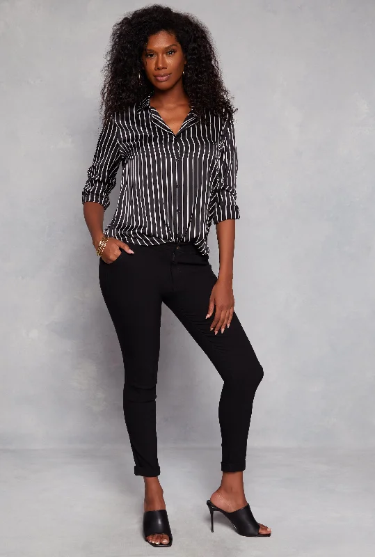 Hyperstretch Rolled Cuff Dress Pants