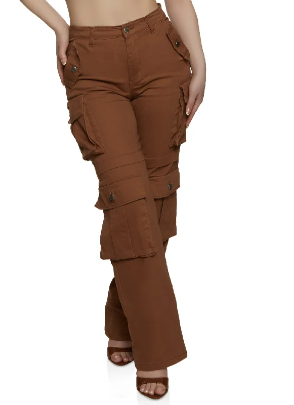 Daisy Four Cargo Pocket Straight Leg Pants