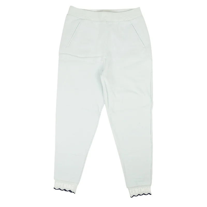 Opening Ceremony Scallop Elastic Logo Sweatpant - Dust Blue