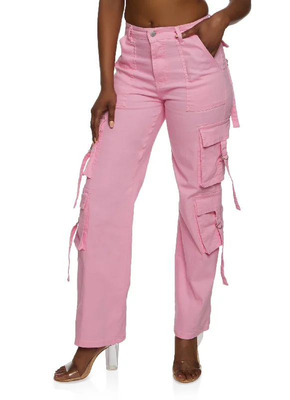 Daisy Strappy Cargo Pants