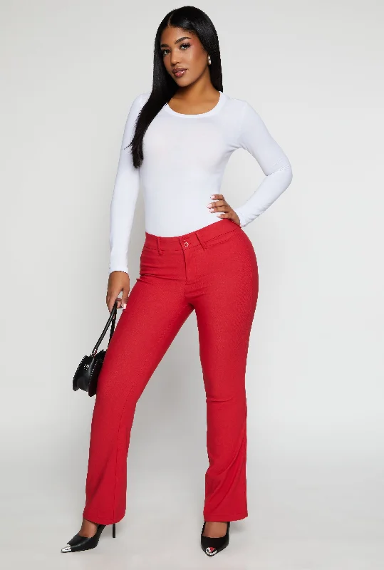 Stretch Boot Cut Dress Pants