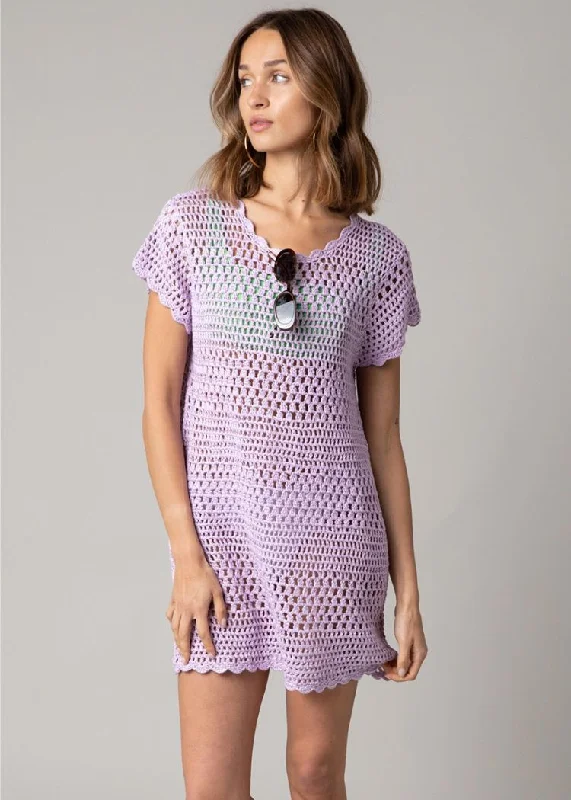 ***FINAL SALE*** Delaney Cover Up Dress - Lilac