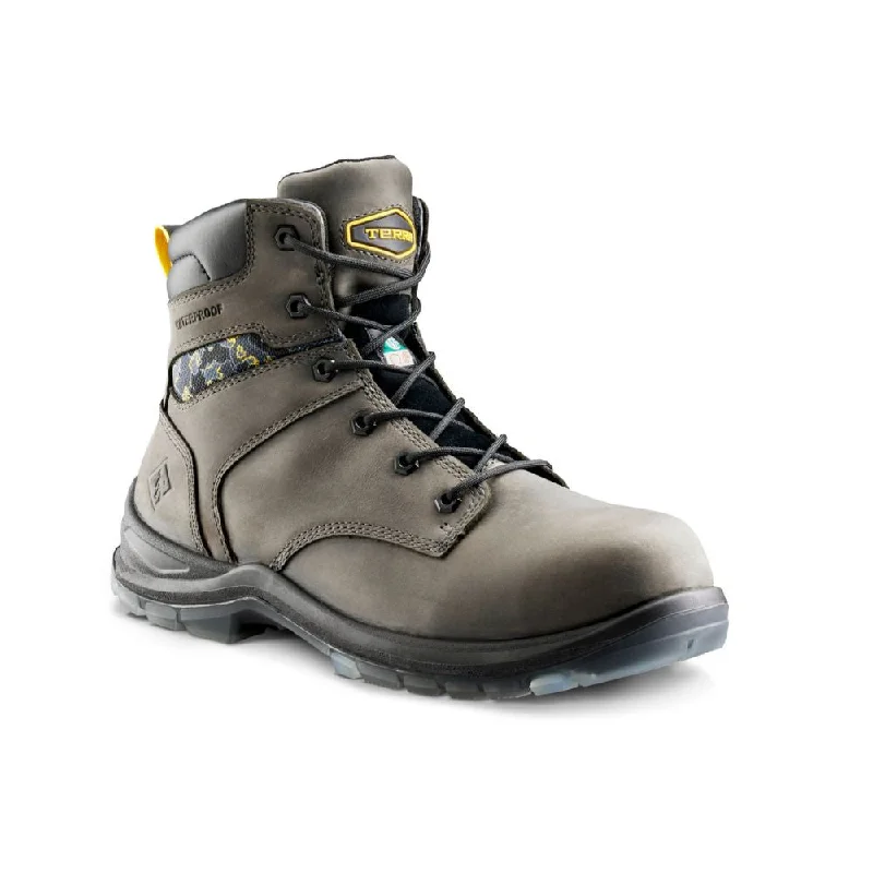 Terra Byrne Unisex 6" Waterproof Composite Toe Work Boot TR0A839BGYX - Grey