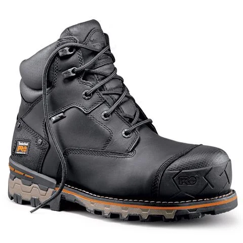 Timberland Pro® Men's Black 6" Boondock CSA Work Boot