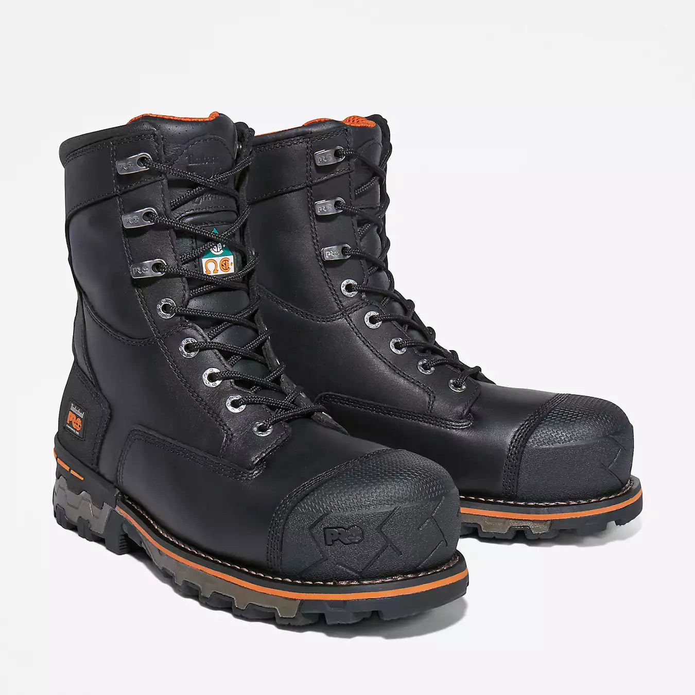 Timberland PRO® Men's Black Boondock 8" CSA Work Boots