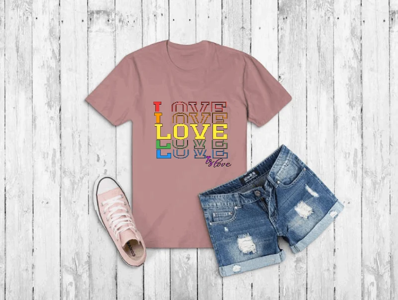 LOVE IS LOVE PRIDE TEE